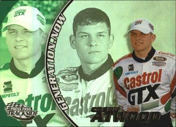 2000 Press Pass Trackside - Generation.Now #GN 3 Casey Atwood Front