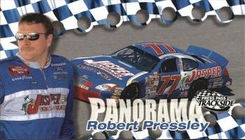 2000 Press Pass Trackside - Panorama #P 18 Robert Pressley Front