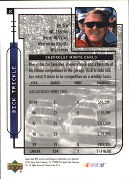 2000 Upper Deck MVP #50 Dick Trickle's Car Back