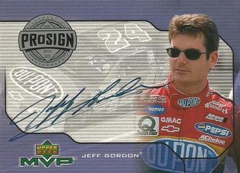 2000 Upper Deck MVP - ProSign #PS-JG Jeff Gordon Front