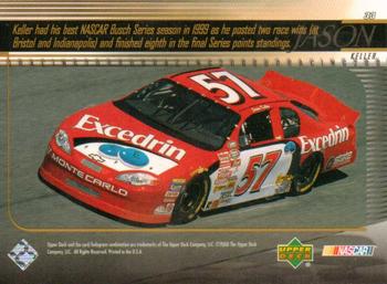 2000 Upper Deck Racing #33 Jason Keller Back