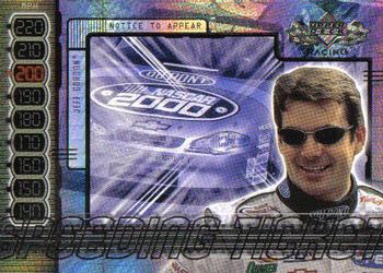 2000 Upper Deck Racing - Speeding Ticket #ST1 Jeff Gordon Front