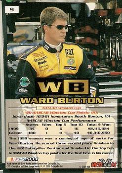 2000 Wheels High Gear #9 Ward Burton Back
