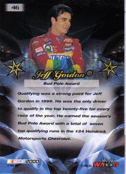 2000 Wheels High Gear #46 Jeff Gordon Back