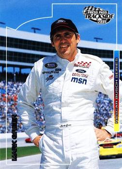 2001 Press Pass Trackside #55 Mark Green Front