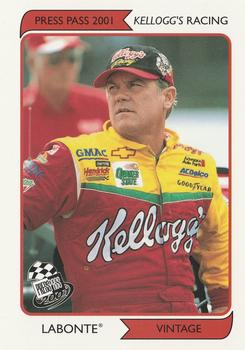 2001 Press Pass - Vintage #VN 16 Terry Labonte Front
