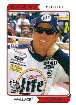 2001 Press Pass - Vintage #VN 7 Rusty Wallace Front