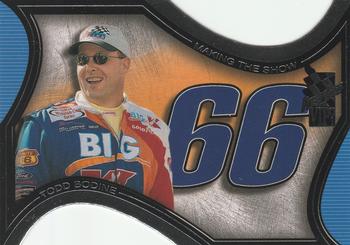 2001 Press Pass VIP - Making The Show #MS 22 Todd Bodine Front