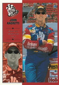 2002 Press Pass #1 John Andretti Front