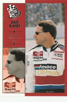 2002 Press Pass #2 Dave Blaney Front