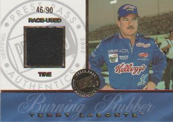 2002 Press Pass - Burning Rubber Drivers #BRD 6 Terry Labonte Front