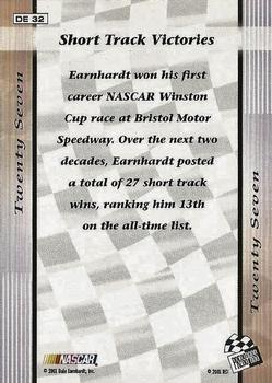 2002 Press Pass - Dale Earnhardt By The Numbers #DE 32 Dale Earnhardt - Twenty Seven Back