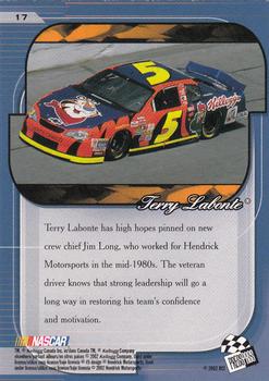 2002 Press Pass Premium #17 Terry Labonte Back