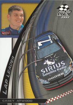 2002 Press Pass Stealth - Lap Leader #LL 2 Casey Atwood Front