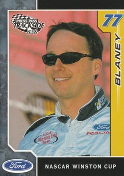 2002 Press Pass Trackside #16 Dave Blaney Front