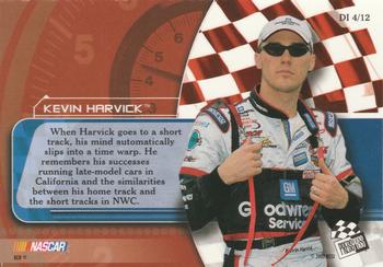 2002 Press Pass Trackside - Dialed-In #DI 4 Kevin Harvick Back