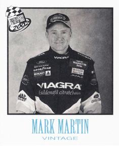2002 Press Pass - Vintage #VN 15 Mark Martin Front