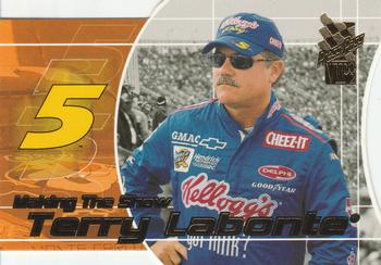 2002 Press Pass VIP - Making The Show #MS 4 Terry Labonte Front