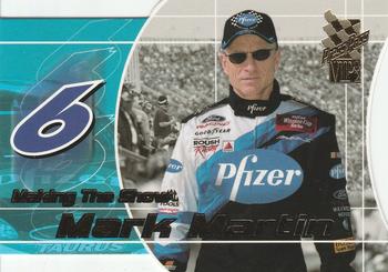 2002 Press Pass VIP - Making The Show #MS 5 Mark Martin Front
