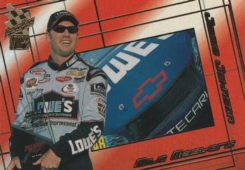 2002 Press Pass VIP - Mile Masters #MM 3 Jimmie Johnson Front