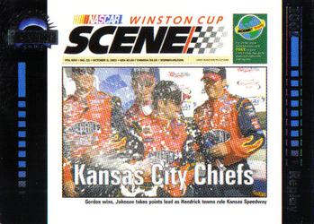 2003 Press Pass Eclipse #38 Kansas City Chiefs Front