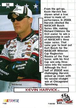 2003 Press Pass #56 Kevin Harvick Back