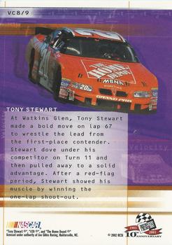 2003 Press Pass - Velocity #VC 8 Tony Stewart Back