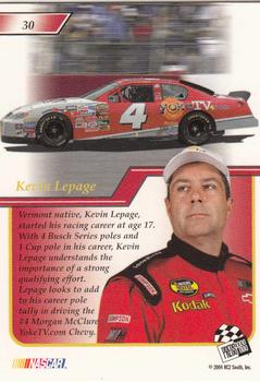 2004 Press Pass Premium #30 Kevin Lepage Back