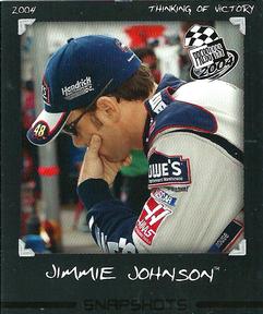 2004 Press Pass - Snapshots #SS 11 Jimmie Johnson Front