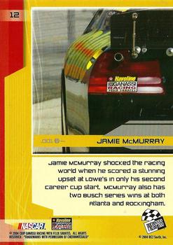2004 Press Pass Stealth #12 Jamie McMurray Back