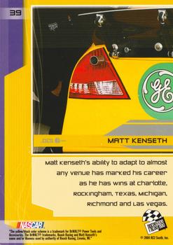 2004 Press Pass Stealth #39 Matt Kenseth Back