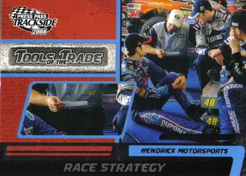 2004 Press Pass Trackside #108 Race Strategy Front