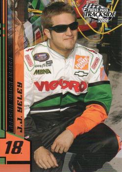 2004 Press Pass Trackside #36 J.J. Yeley Front