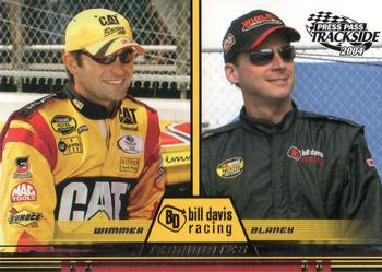 2004 Press Pass Trackside #74 Scott Wimmer / Dave Blaney Front