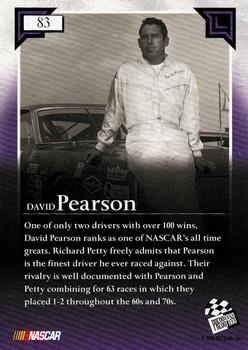 2004 Press Pass VIP #83 David Pearson Back