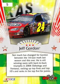 2004 Wheels American Thunder #5 Jeff Gordon Back