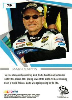 2005 Press Pass Eclipse #79 Mark Martin Back