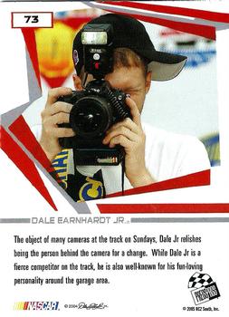 2005 Press Pass Eclipse #73 Dale Earnhardt Jr. Back