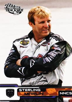 2005 Press Pass Trackside #16 Sterling Marlin Front