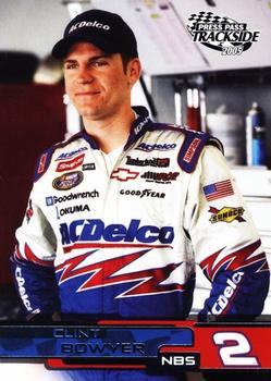 2005 Press Pass Trackside #34 Clint Bowyer Front
