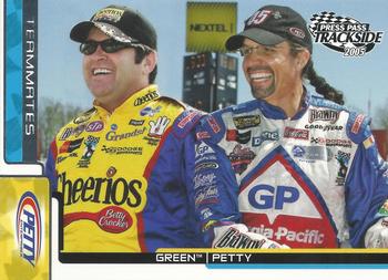 2005 Press Pass Trackside #67 Jeff Green / Kyle Petty Front