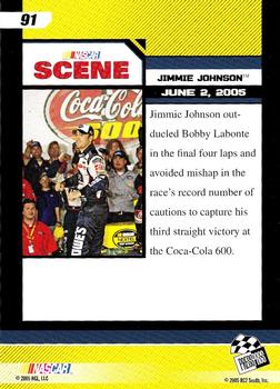 2006 Press Pass #91 Jimmie Johnson Back
