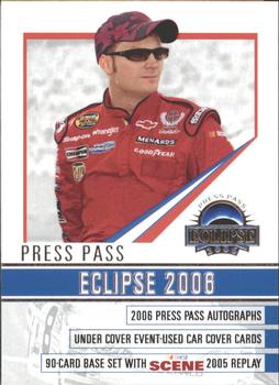 2006 Press Pass Eclipse #90 Dale Earnhardt Jr. Front