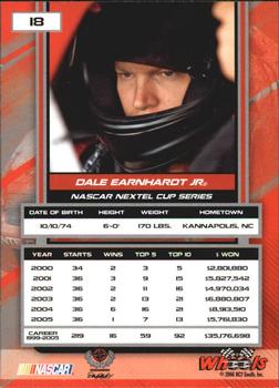 2006 Wheels High Gear #18 Dale Earnhardt Jr. Back