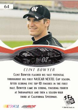 2007 Press Pass #64 Clint Bowyer Back
