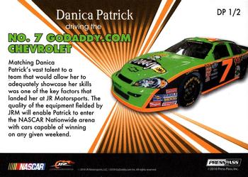 2010 Press Pass Eclipse - Danica #DP 1 Danica Patrick Back