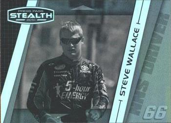 2010 Press Pass Stealth - Black and White #44 Steve Wallace Front
