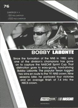 2010 Press Pass Stealth - Black and White #76 Bobby Labonte Back