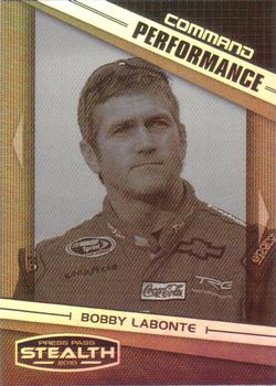 2010 Press Pass Stealth - Black and White #76 Bobby Labonte Front