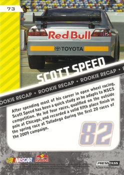 2010 Press Pass - Blue #73 Scott Speed Back